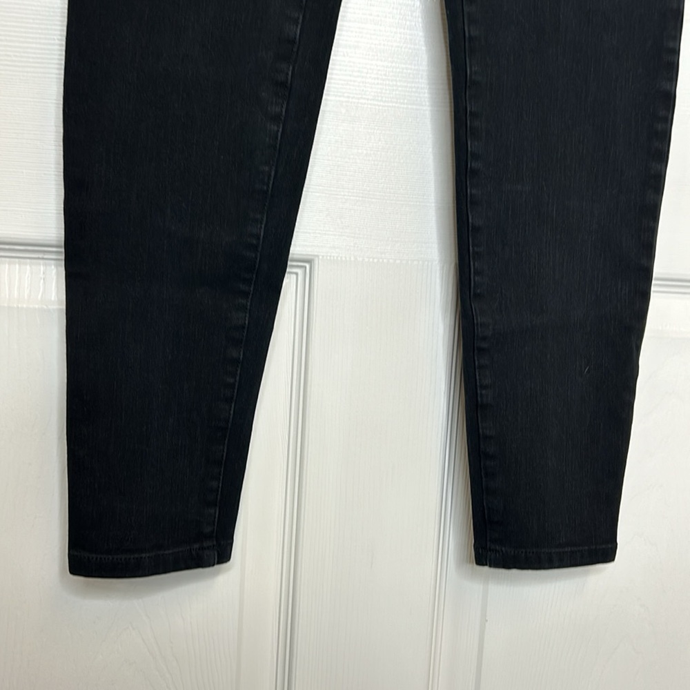 Betabrand Skinny Leg Jeans Women's‎ Small Long Black 4 Pocket Denim W1545-BK - Picture 6 of 9